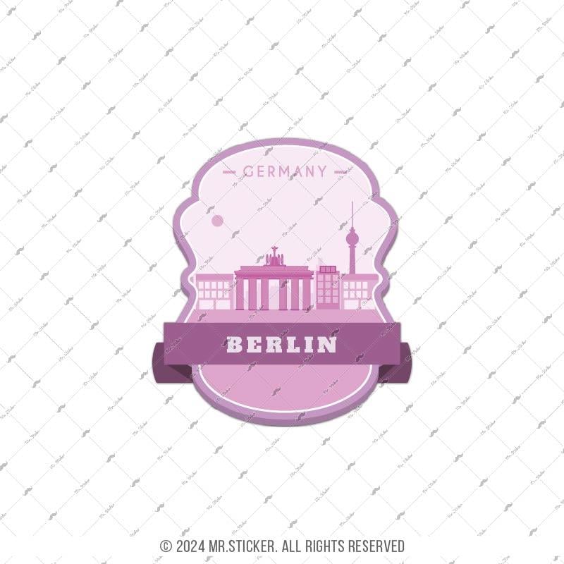 CST16 Berlin Almanya Etiketi