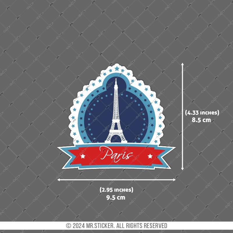 CST34 Paris Fransa Etiketi