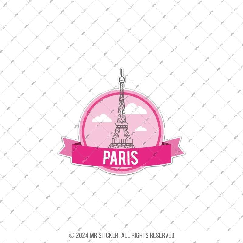 CST35 Paris Eyfel Kulesi Etiketi