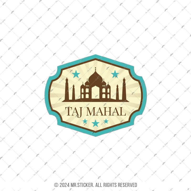 CST41 Taj Mahal Etiketi