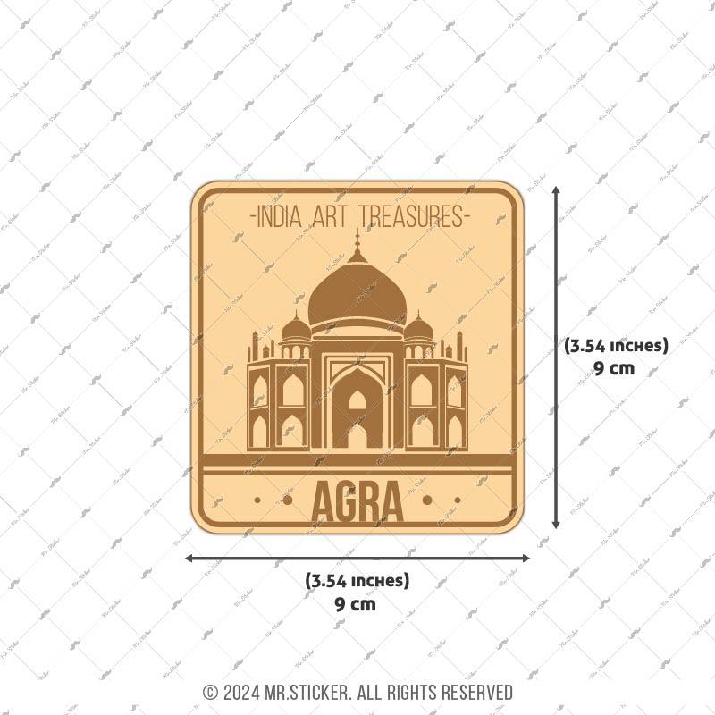 CST9 Agra Hindistan Etiketi