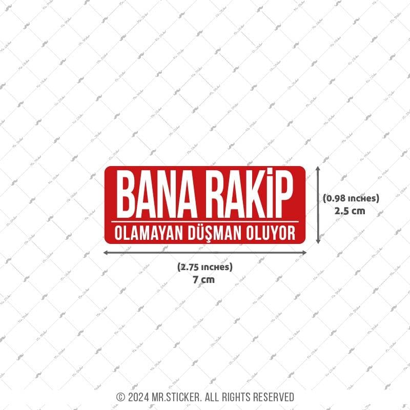 ESP38 V3 Bana Rakip Olamayan Yazili Etiket