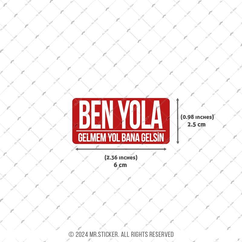 ESP41 V3 Ben Yola Gelmem Yazili Etiket