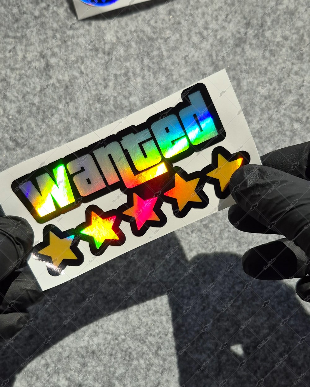 HLG103 Hologram Wanted Yazılı Etiket