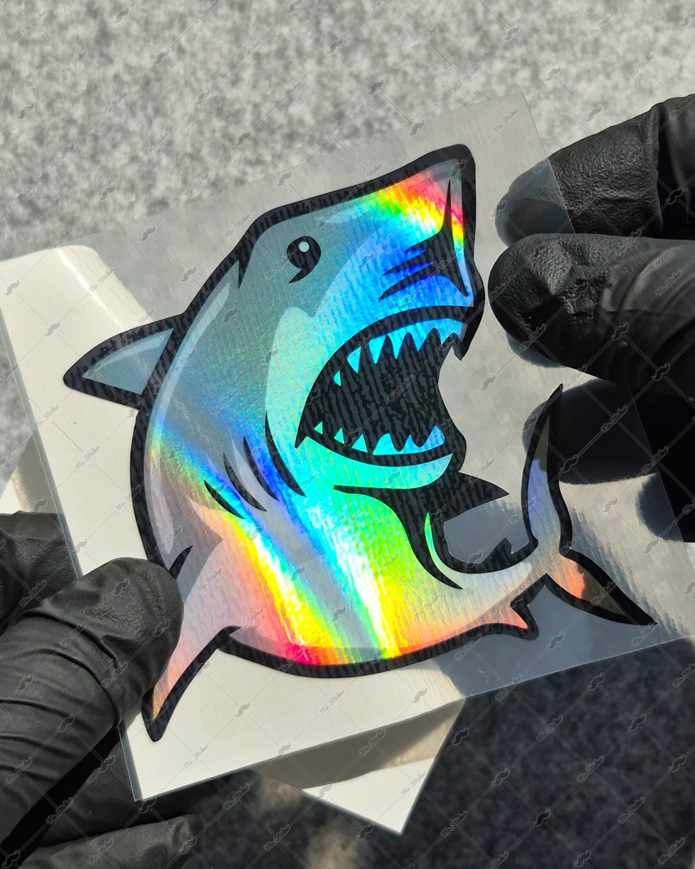 HLG115 Hologram Köpek Balığı Etiket