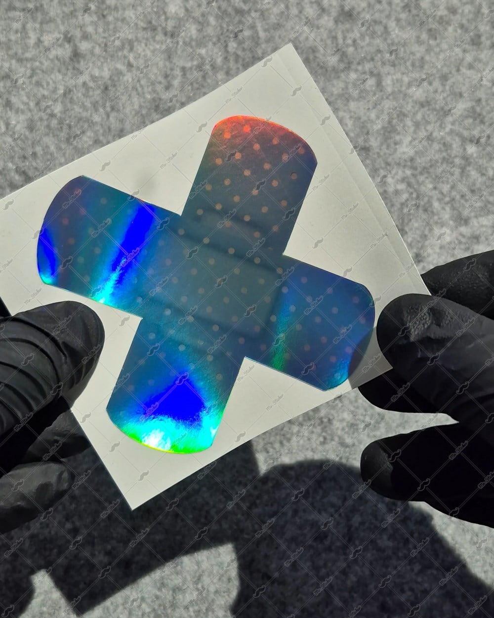 HLG116 Hologram Mavi Yarabandı Etiketi