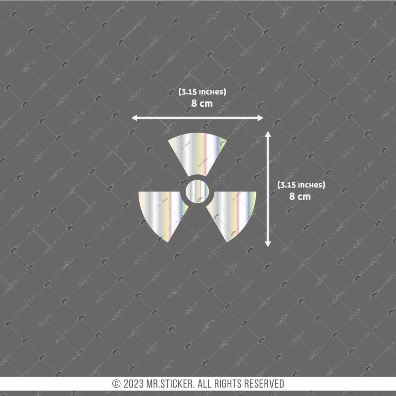 HLG15V2 Hologram Radyasyon İşareti Etiketi