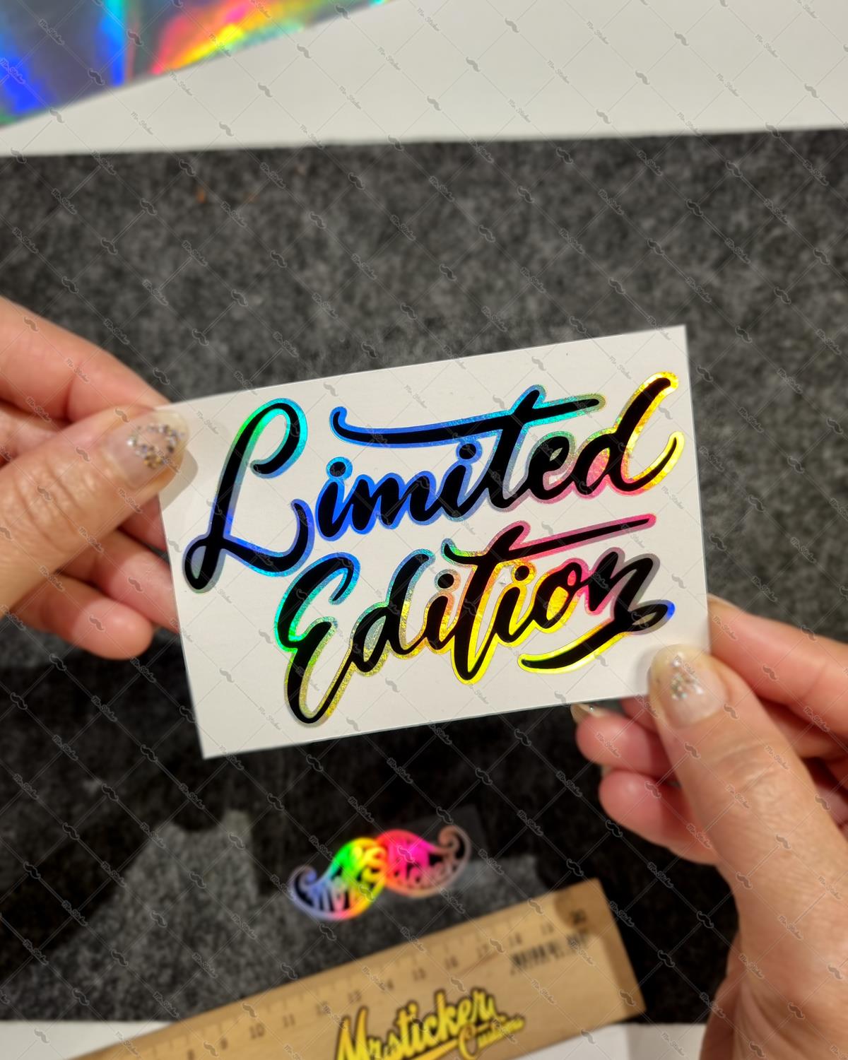 HLG52 Hologram Limited Edition Etiketi