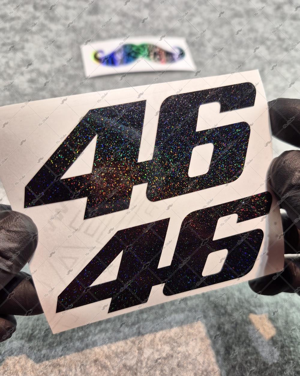 LMT24 Limited Edition Galaksi Efektli 46 Numara Etiketi İkili Set