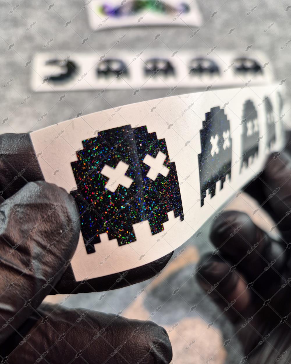 LMT26 Limited Edition Galaksi Efektli Pac Man Etiketi