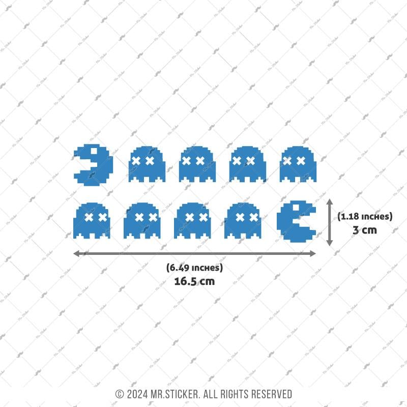 LMT37 Limited Edition Mavi Galaksi Efektli Pac Man Etiketi