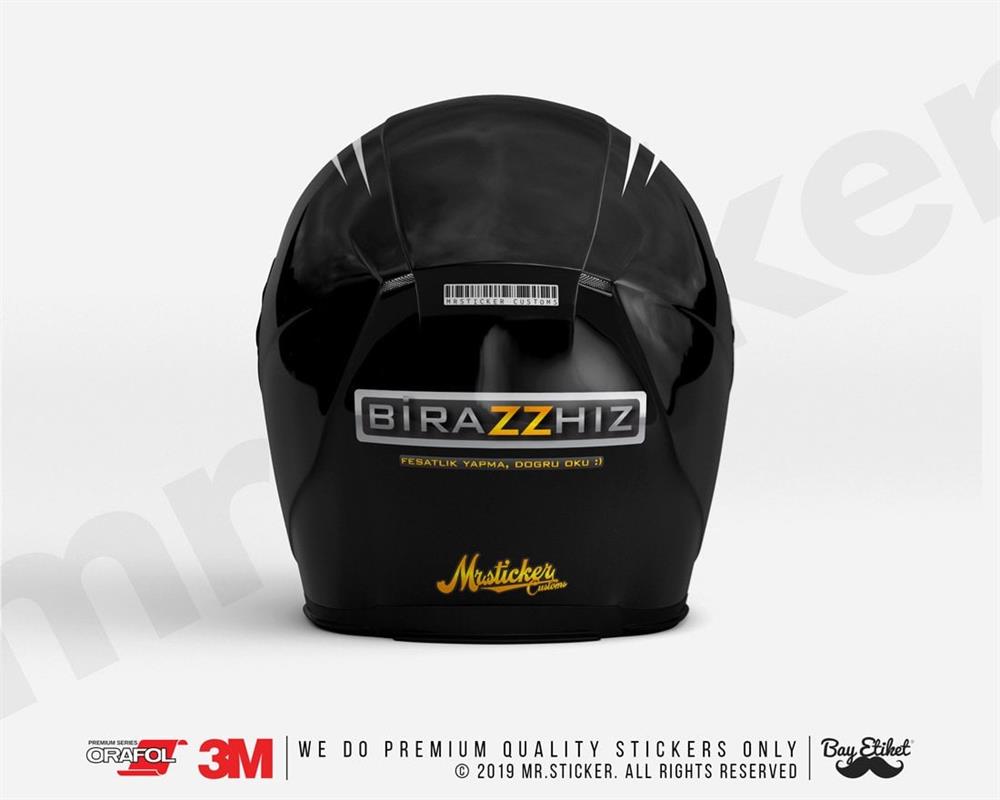 RFHLM163 Reflektif Biraz Hiz Yazili Etiket 2li Set