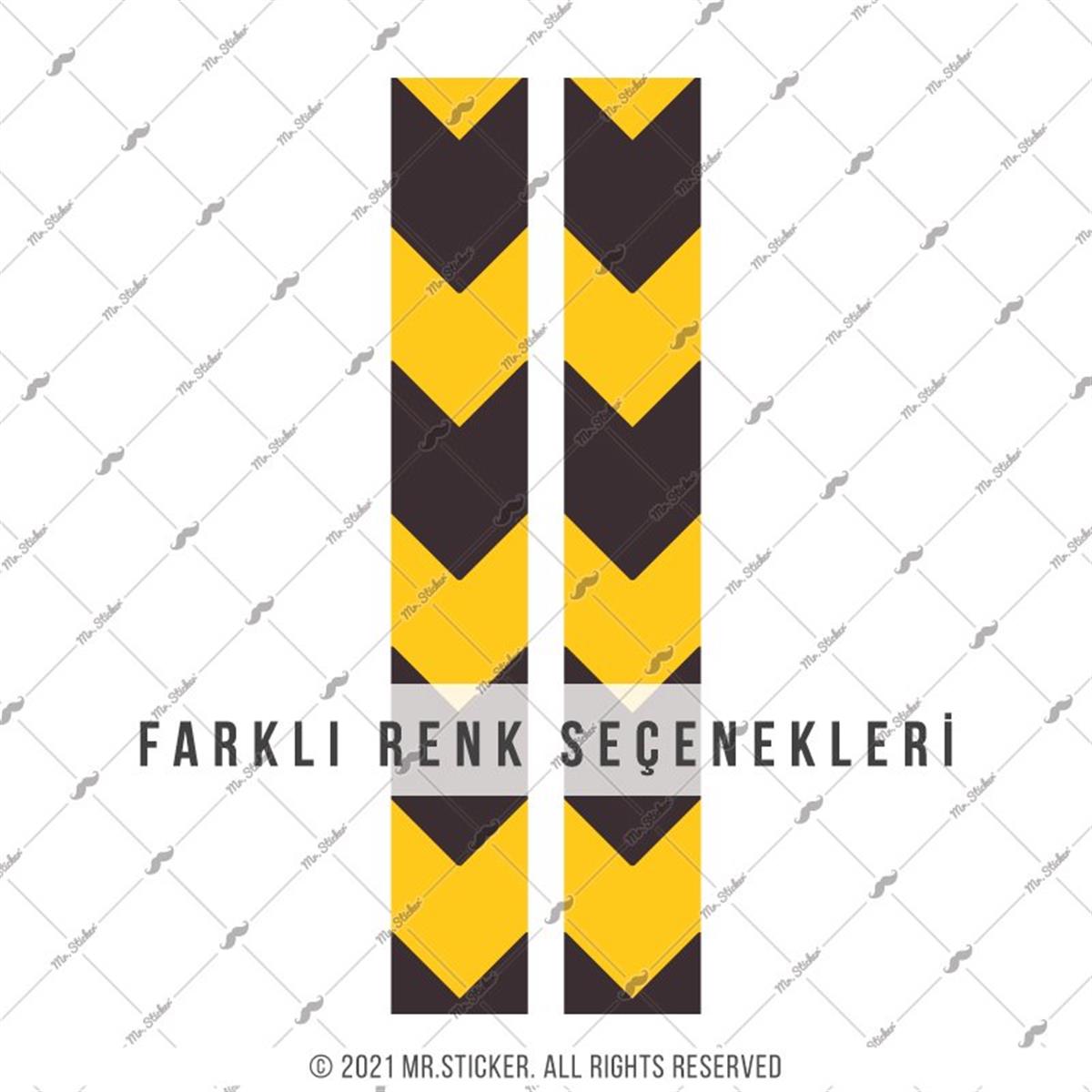 RFHLM176 Reflektif Canta Serit Etiketi Ikili Set
