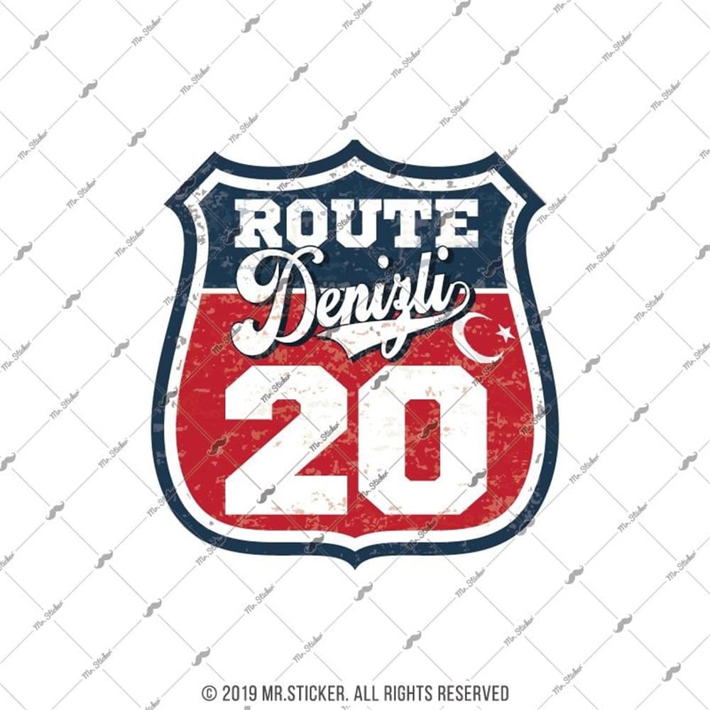 ROUP32 Route Denizli 20 Etiketi