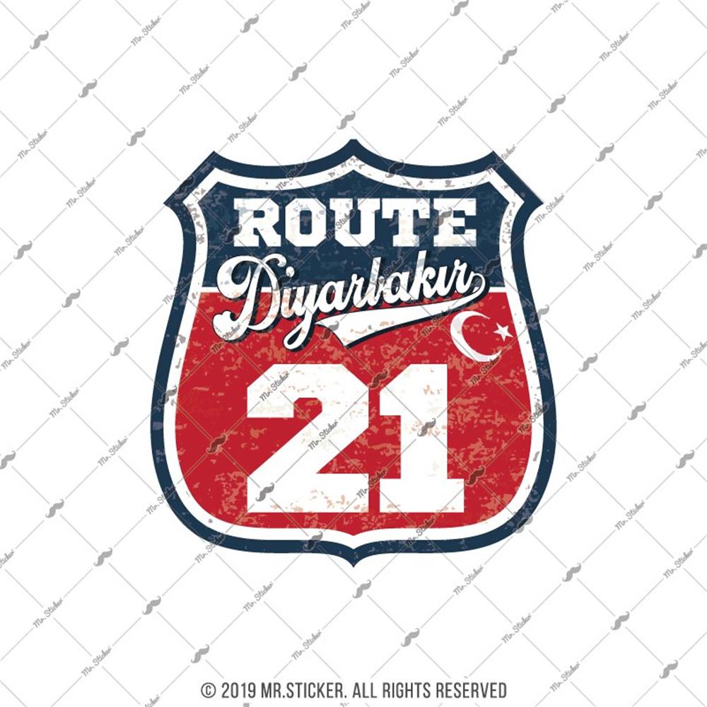 ROUP33 Route Diyarbakır 21 Etiketi
