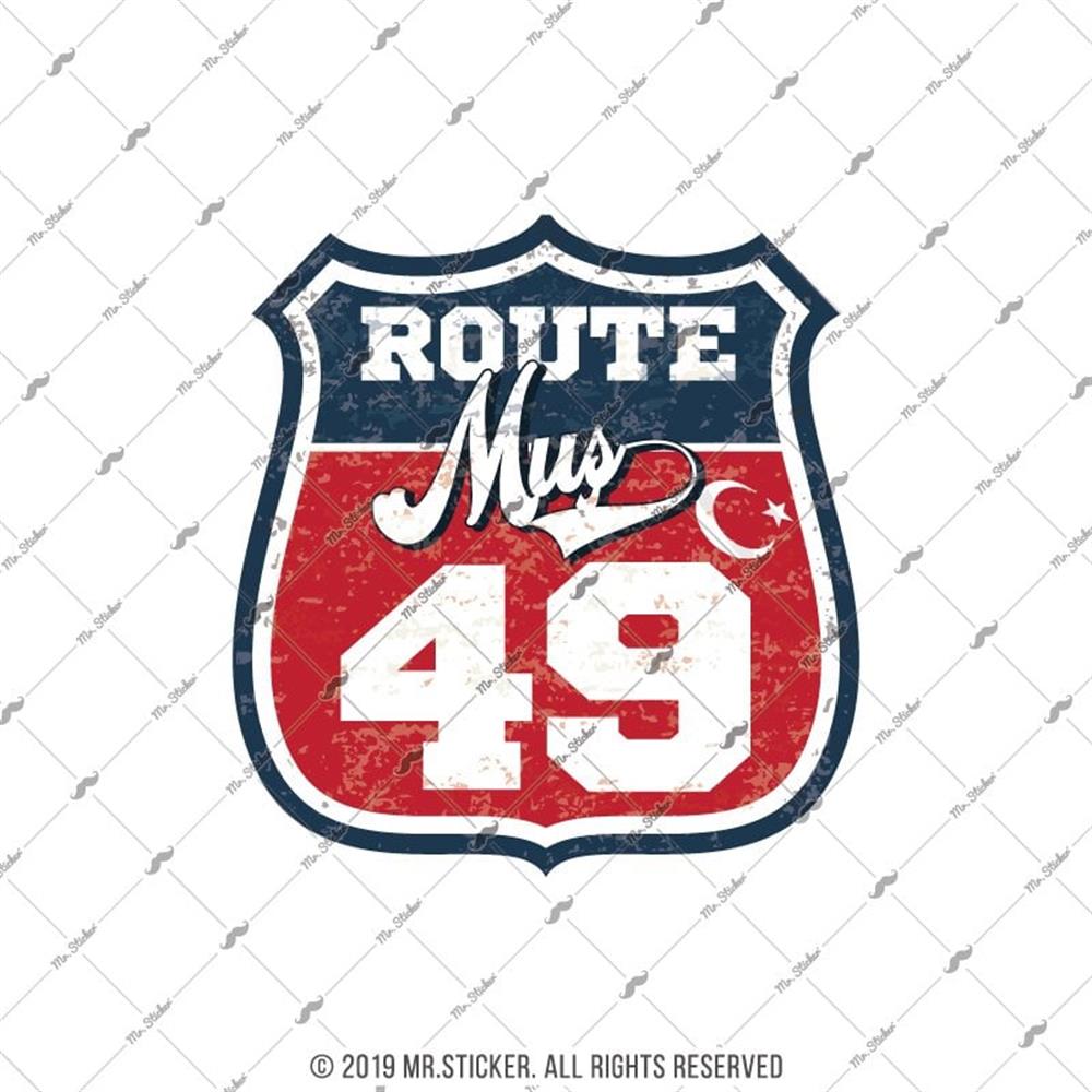 ROUP61 Route Muş 49 Etiketi