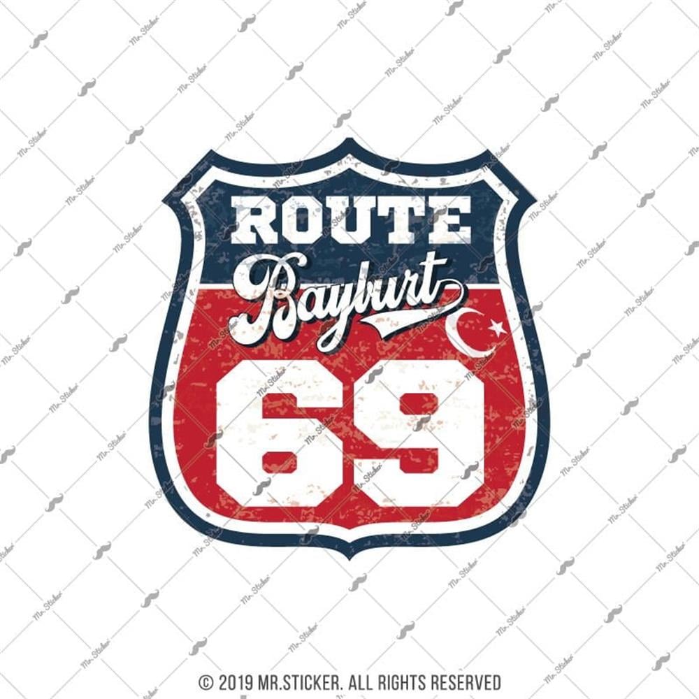 ROUP81 Route Bayburt 69 Etiketi