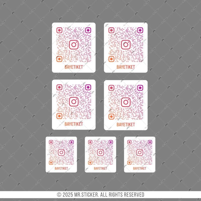 SMINS26 QR Instagram Seti 7 Parça