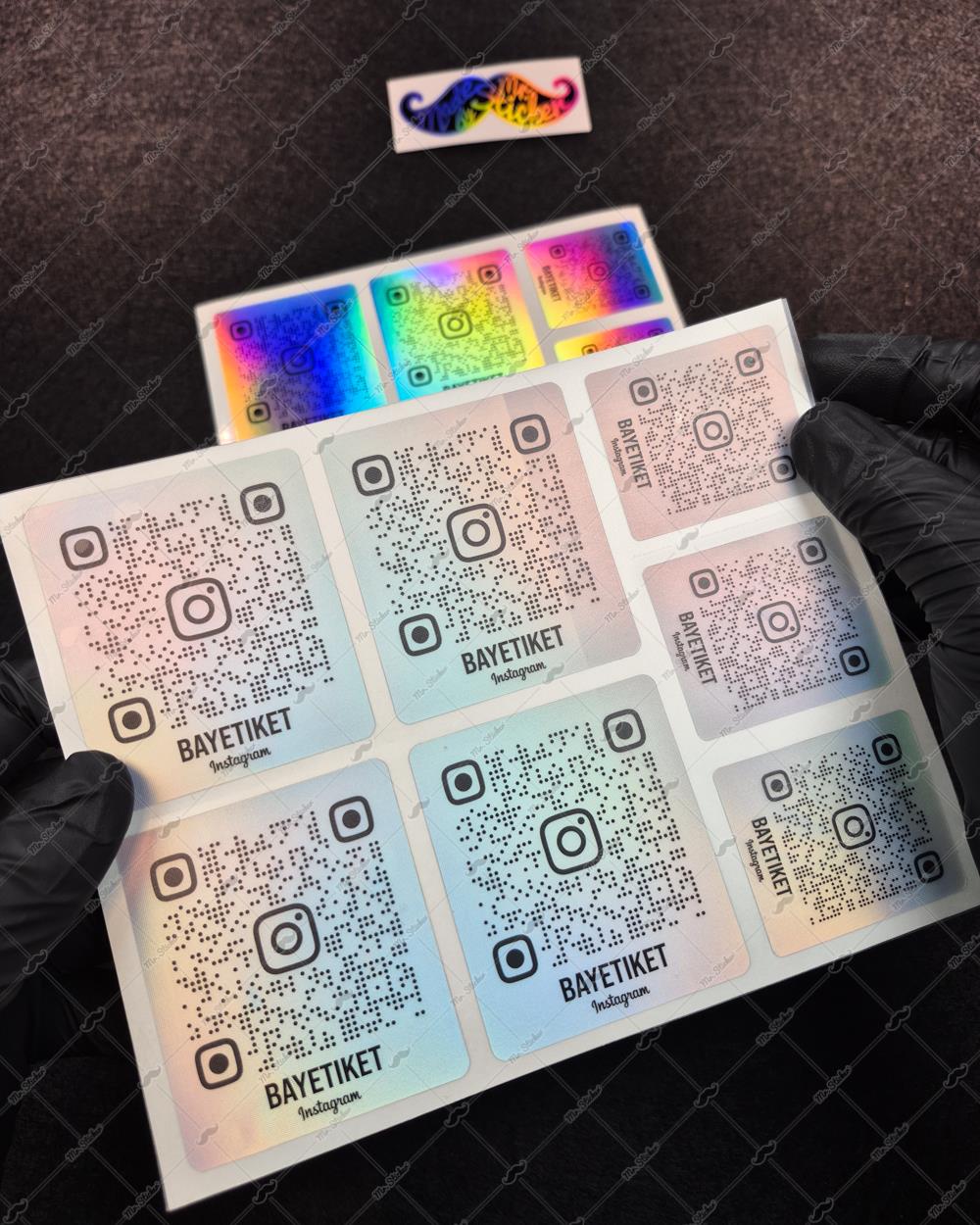 SMINS28 Hologram QR Instagram Seti 7 Parça
