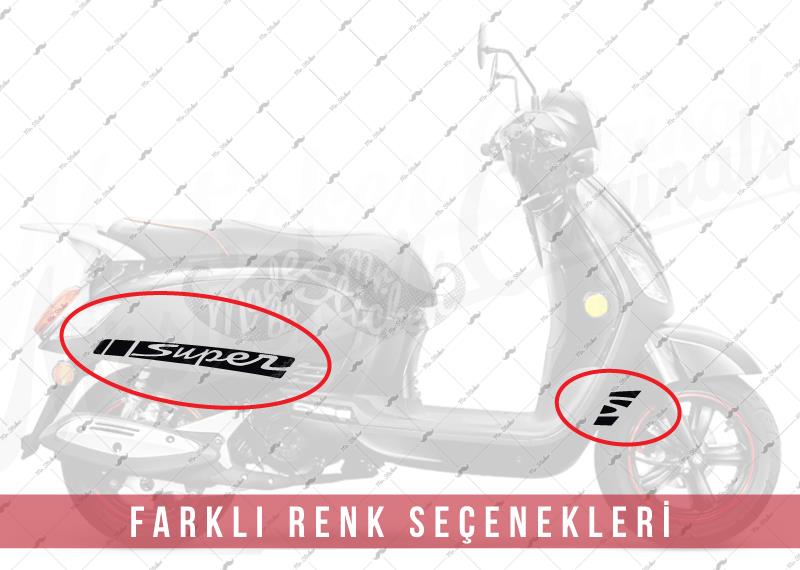 STS42 Fiddle 3 Uyumlu Super Sticker Seti Renk Secenekli
