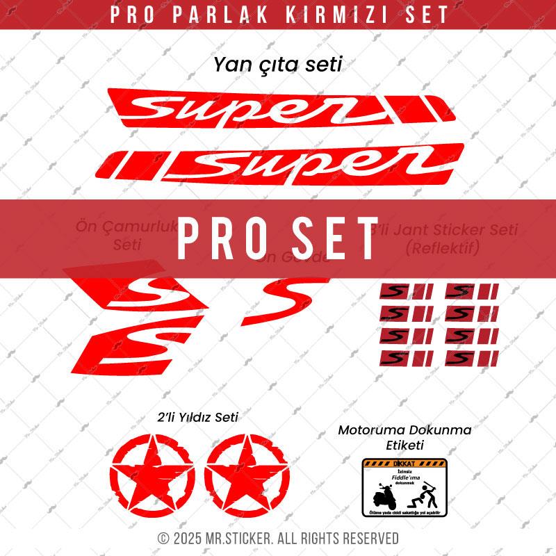 STS42 Fiddle 3 Uyumlu Super Sticker Seti Renk Secenekli