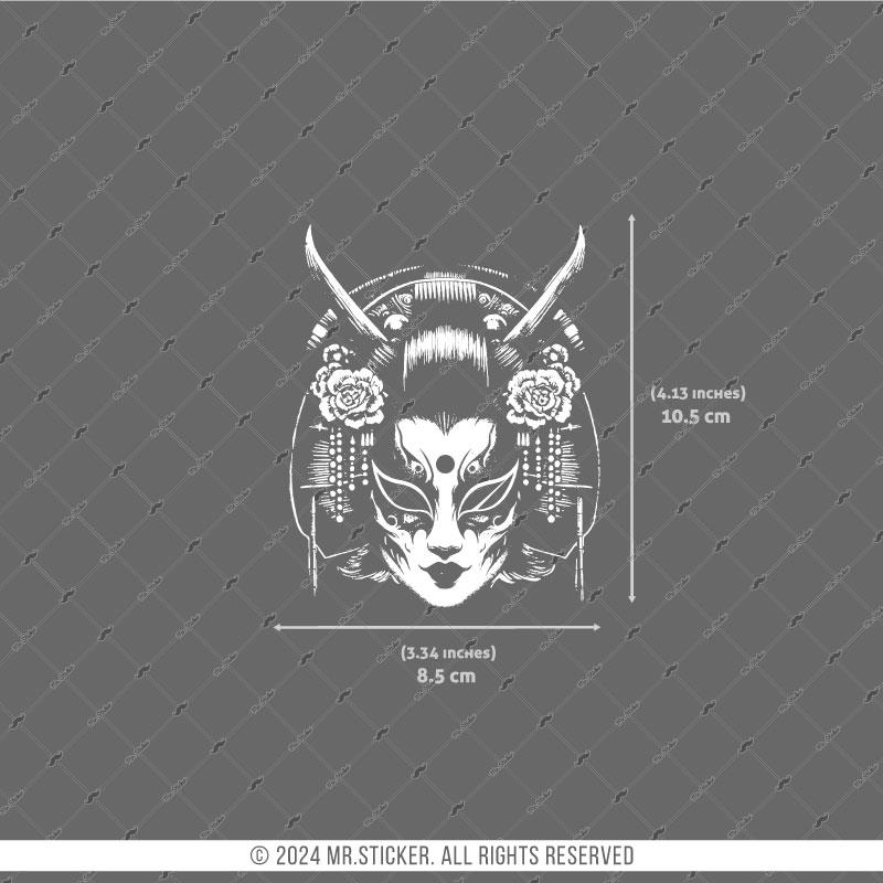 TWT24 Beyaz Eskiz Çalışma Geyşa Etiketi Şeffaf Sticker