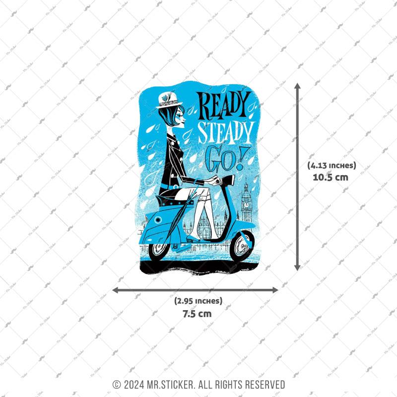 VSP16 Scooter Suren Kadin Etiketi