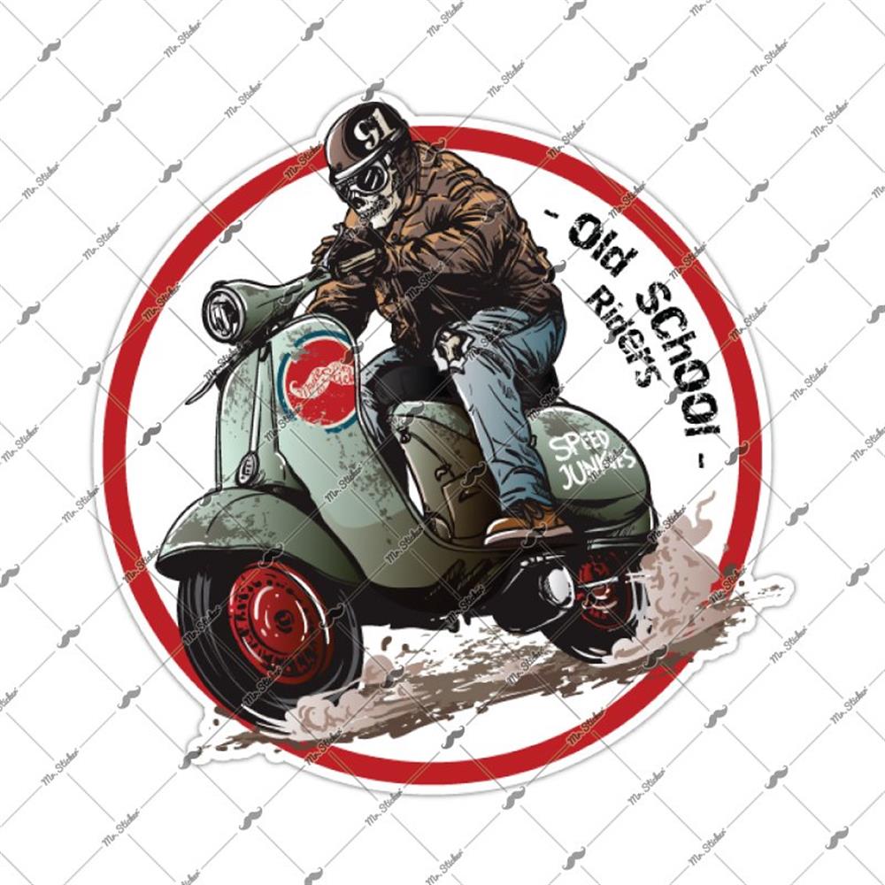 VSP43 Old School Riders Etiketi