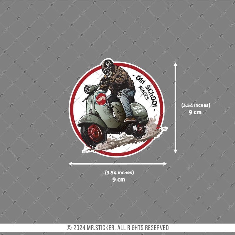 VSP43 Old School Riders Etiketi