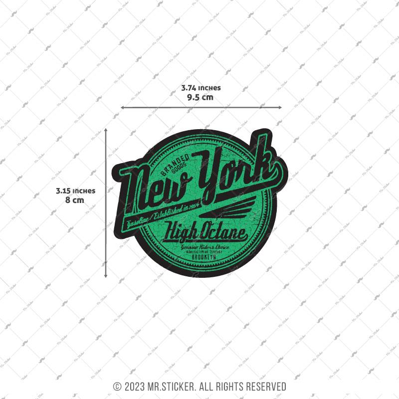 VTR25 New York Yazılı Etiket