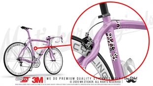 BCY31 Reflektif Koruyucu Sticker Seti Leopar Desen