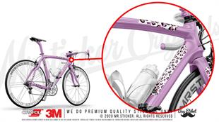 BCY31 Reflektif Koruyucu Sticker Seti Leopar Desen