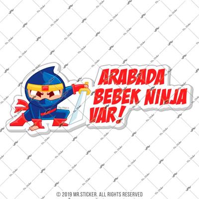 BOB17 Arabada Bebek Ninja Var Etiketi V2