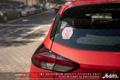 BOB21 Tavsan Sapkali Arabada Bebek Var Etiketi 3lü Set