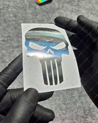 CHR2 Krom Seri SS Kurukafa Etiketi