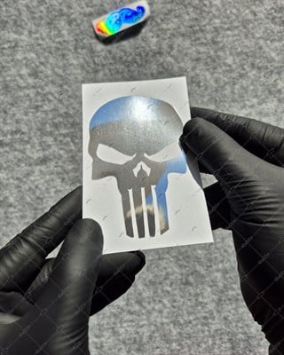 CHR2 Krom Seri SS Kurukafa Etiketi