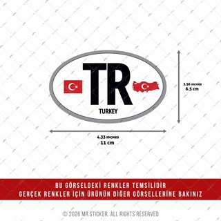 CHR27 Krom Seri Turkiye (TR) Ülke Etiketi