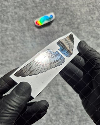 CHR9 Krom Seri Kanat Etiketi