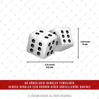 CSFT17 Renk Değiştiren Seri Zar Etiketi
