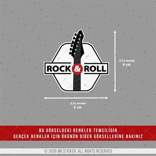 CSFT27 Renk Değiştiren Seri Rock N Roll Etiketi