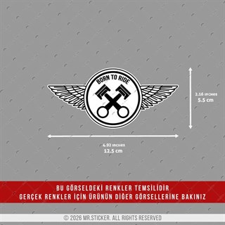 CSFT29 Renk Değiştiren Seri Ride or Die Yazılı Etiket