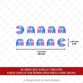 CSFT30 Renk Değiştiren Seri Pac Man Etiketi