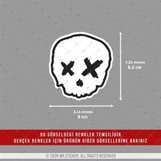 CSFT40 Renk Değiştiren Seri Kurukafa Etiketi