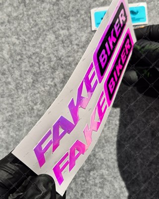 CSFT45 Renk Değiştiren Seri Fake Biker Etiketi 2li Set
