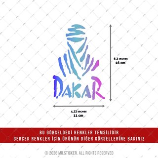 CSFT56 Renk Değiştiren Seri Dakar Etiketi