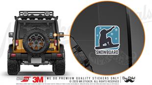 HBG100 Snowboard Yazili Etiket