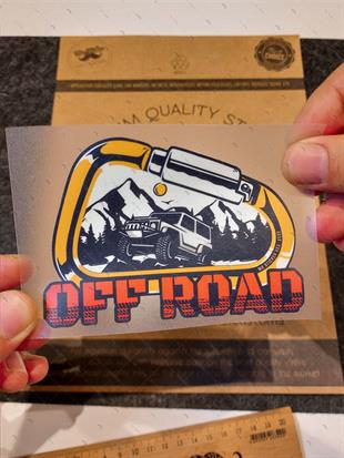 HBG111 Off Road Yazili Etiket