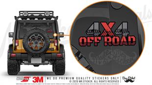 HBG117 4x4 Macera Yazili Etiket