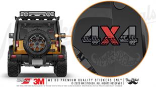 HBG118 4x4 Yazili Etiket Uclu Set