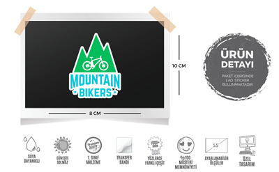 HBG15 Dag Bisikletcileri Etiketi